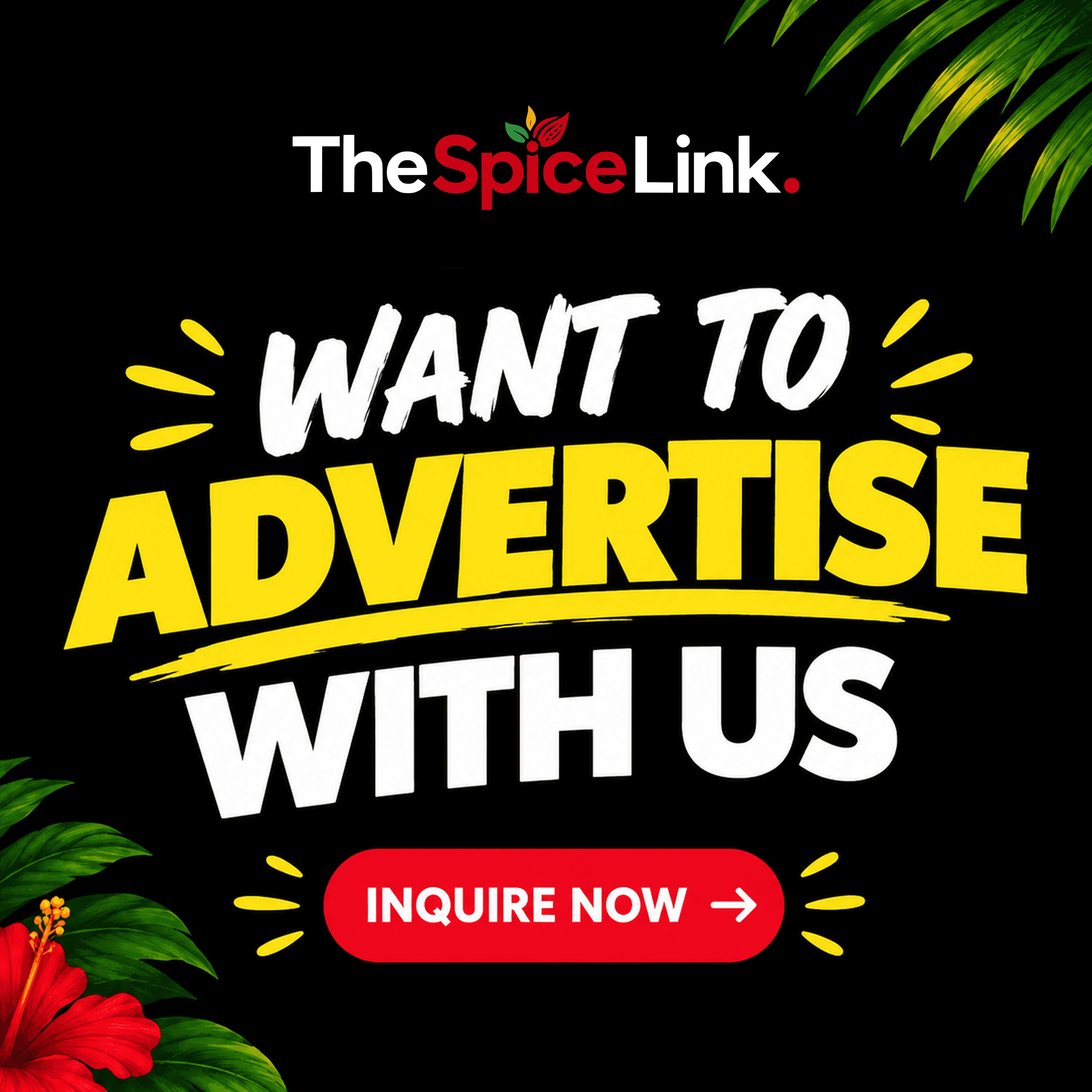 Advertise on The Spice Link